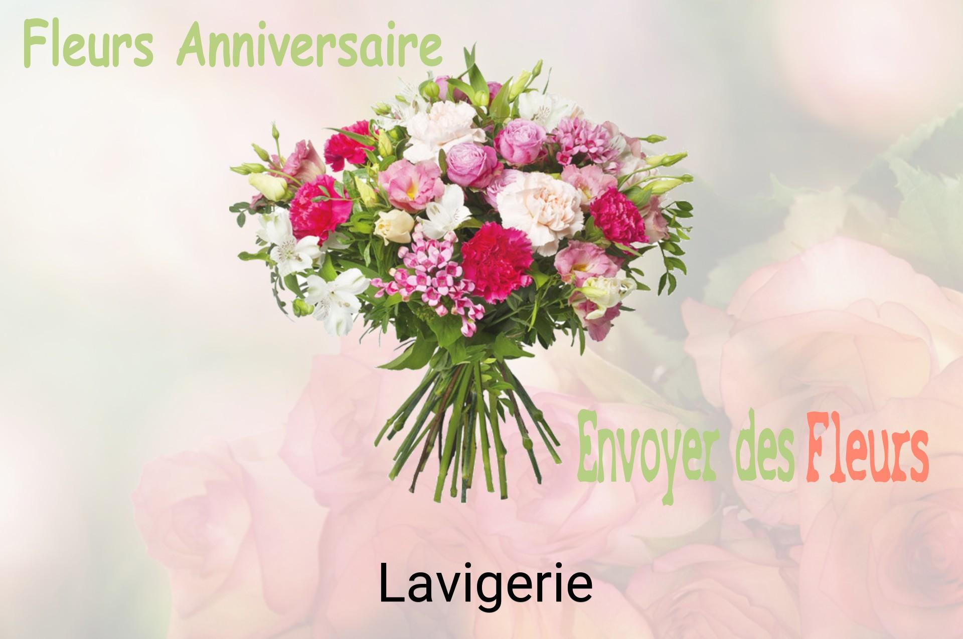 Bouquet de fleurs d’anniversaire livré à Lavigerie